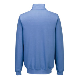 PW-AS25 Antistatisches ESD-Sweatshirt mit Reißverschluss