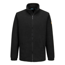 PW-AS26 Antistatisches ESD-Fleece-Shirt mit Reißverschluss