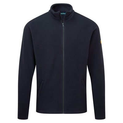 PW-AS26 Antistatische ESD Fleece Jacke marine