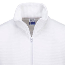PW-AS26 Antistatische ESD Fleece Jacke weiß