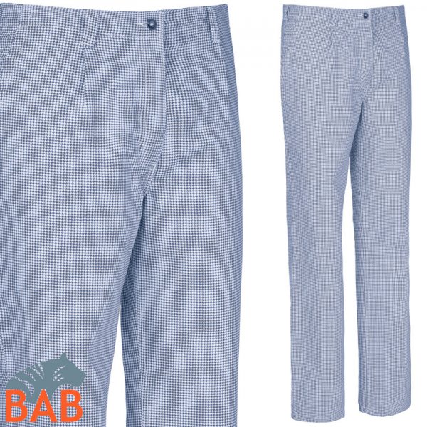 BP-SOPO-1353 Bäcker- Kochhose in Hahnentritt-Herrengröße Gr. 40