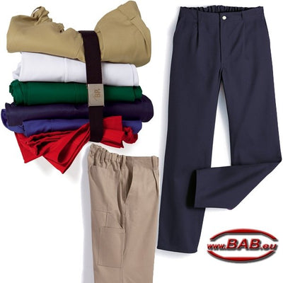 BP-SOPO-1473 BP Basic Bundhose in reiner Baumwolle Gr.64 dunkelblau, sand