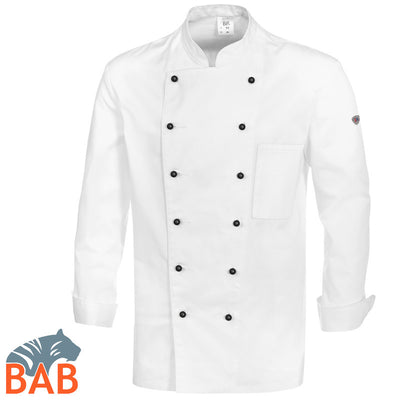BP-SOPO-1500 Kochjacke langarm weiss von BP-Herrengröße Gr. 46, 50