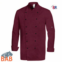 BP-SOPO-1503 Kochjacke bordeaux Gr. 44, 64