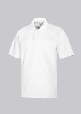 BP-SOPO-1625 Poloshirt unisex, Druckknopfleiste, 1/2 Arm, weiss Gr. 6XL