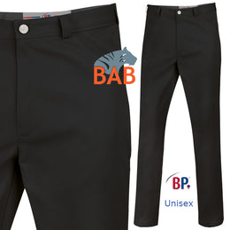 BP-1643400 Servicehose, Bäckerhose, Kochhose schwarz Gr.XL