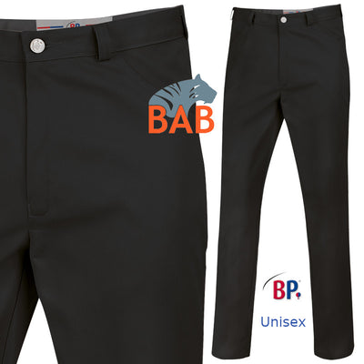BP-1643400 Servicehose, Bäckerhose, Kochhose schwarz Gr.XL