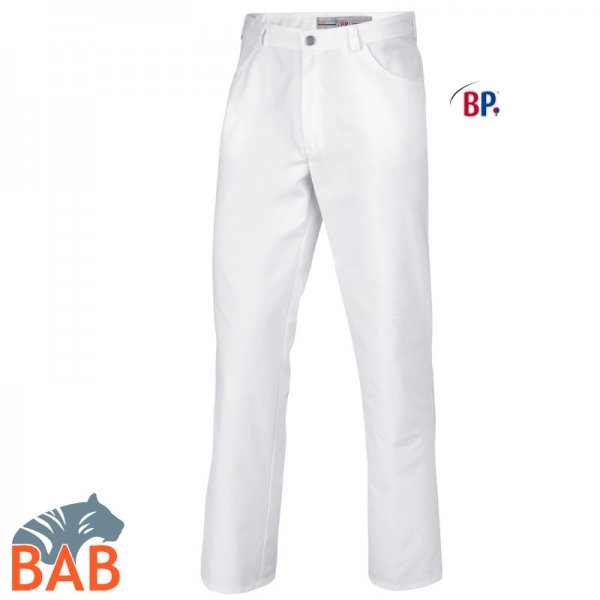 BP-SOPO 1643 558 Berufshose für med. Bereich in weiß Mischgewebe