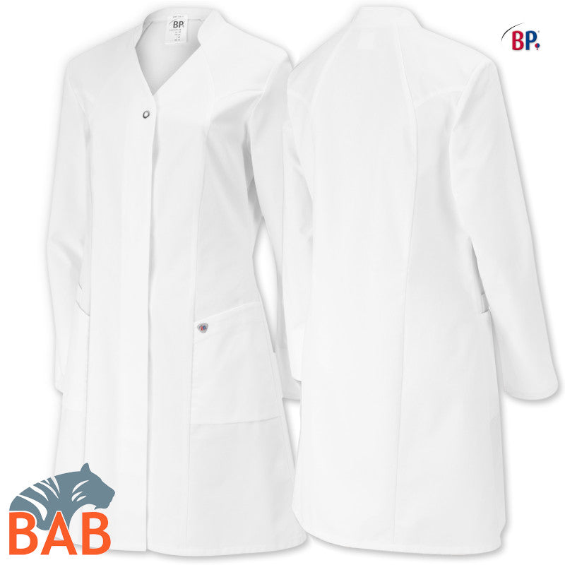 BP-4866 modischer Arztmantel für Damen