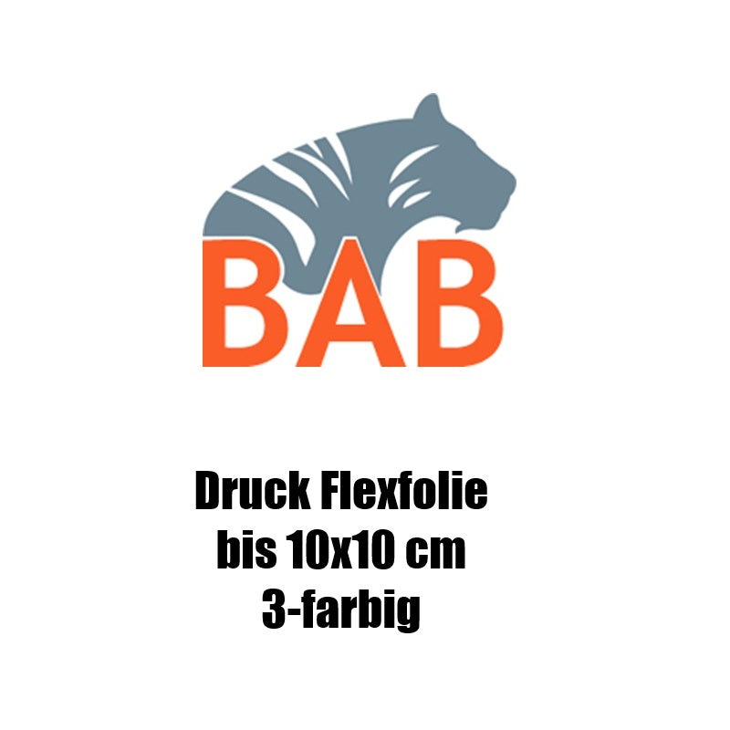 Druck bis 10 x 10cm  3-farbig