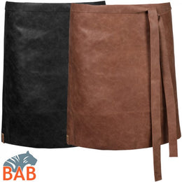 E- 178-86 Strong Collection  Vorbinder aus Leder schwarz, cognac