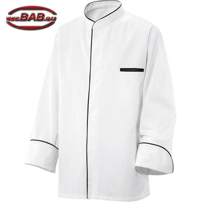 E-209-15 Kochjacke mit verdeckter Druckknopfleiste