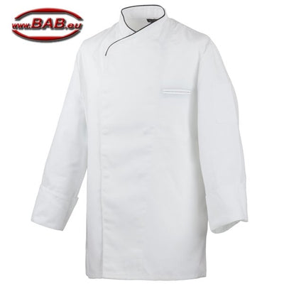 E-215-15 Kochjacke aus Baumwolle in weiß