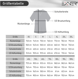E-273-75 Schlupfkasack royalblau bis Gr.8XL mit V-Ausschnitt