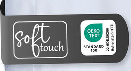 E-299 Unisex-Schlupfkasack Soft Touch mit V-Ausschnitt in 2 Qualitäten