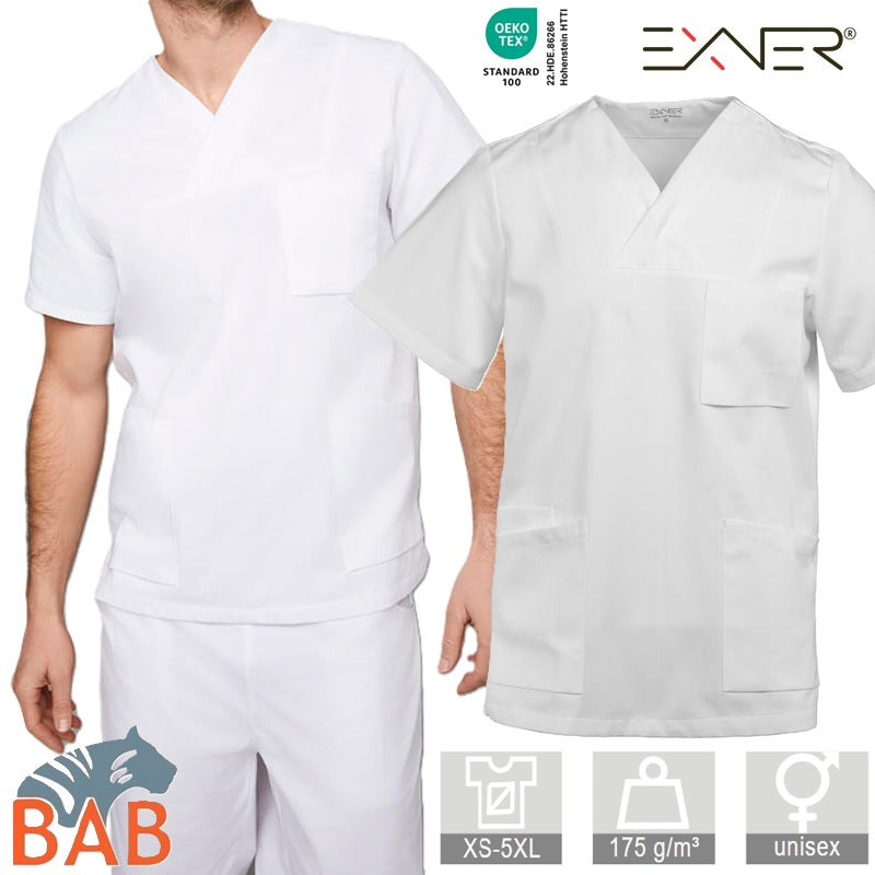 E-299 Unisex-Schlupfkasack Soft Touch mit V-Ausschnitt in 2 Qualitäten