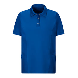 E-345-36 Unisex Polo-Kasack, kurzarm, farbig