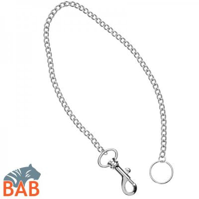 E-939 82 Metallkette mit Karabinerhaken