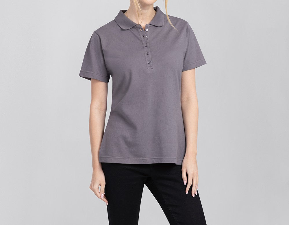 E-985-38 Damen-Polo-Shirt Mischgewebe