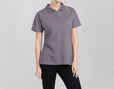 E-985-38 Damen-Polo-Shirt Mischgewebe