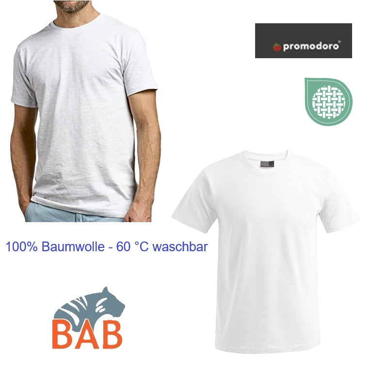 LS-E3000 Promodoro Men´s Premium-T-Shirt Baumwolle