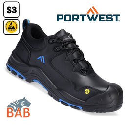 PW-SOPO-FC19 Sicherheitshalbschuh S3S ESD HRO SR SC FO Gr. 40, 43