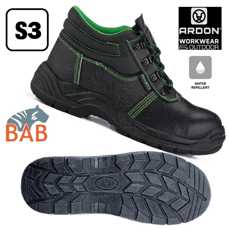 AR-G3098 Firsty S3  Sicherheitsschuh Knöchelhoch