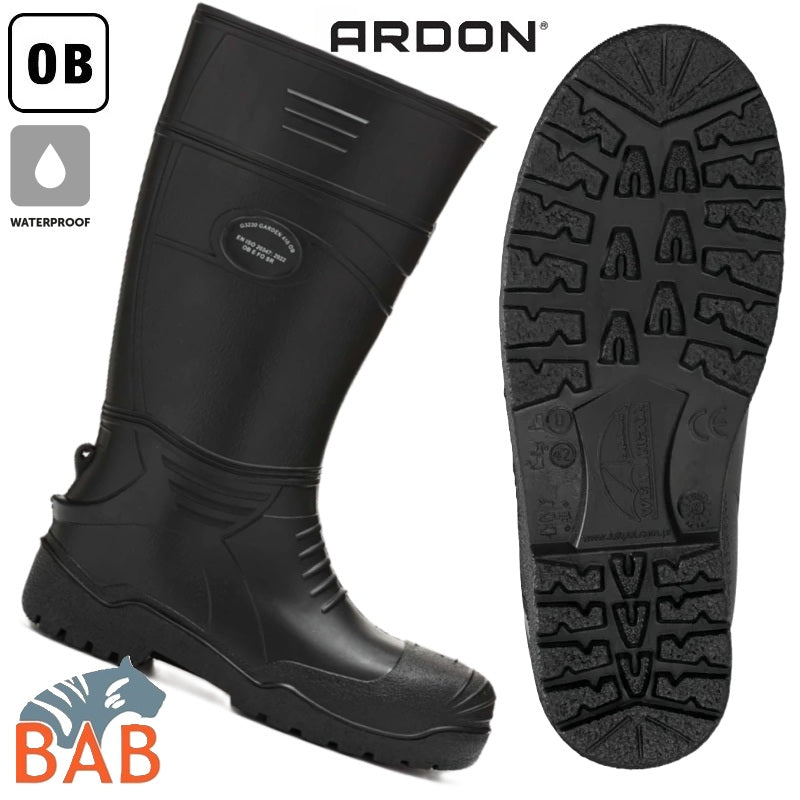 AR-G3230 Gummistiefel ARDON® GARDEN 410 OB - schwarz