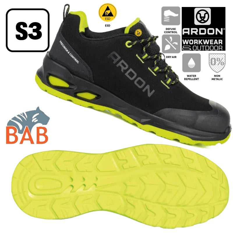 AR-G3412 ARDON®BRIMIC S3S ESD Sicherheitshalbschuh