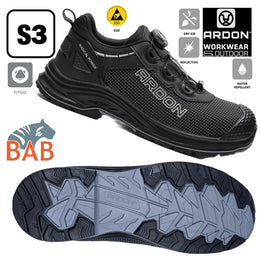AR-G3458 ARDON®BRICK LOW NEO S3S ESD  Sicherheitshalbschuh