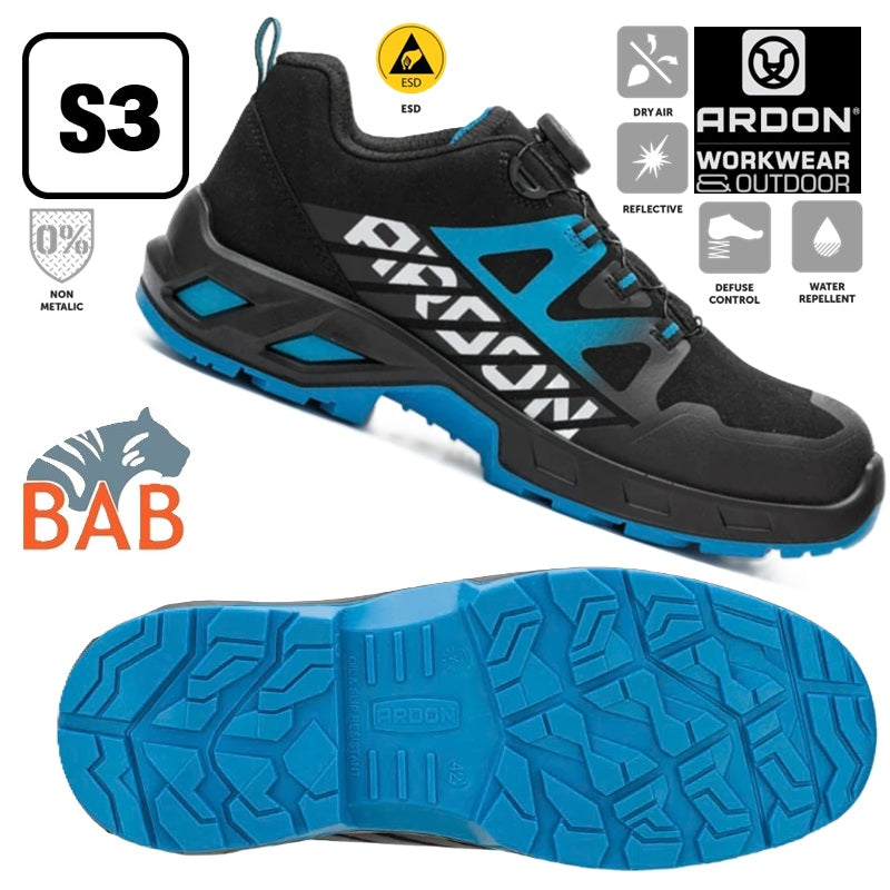 AR-G3464 ARDON®APULSO S3S ESD Sicherheitshalbschuh