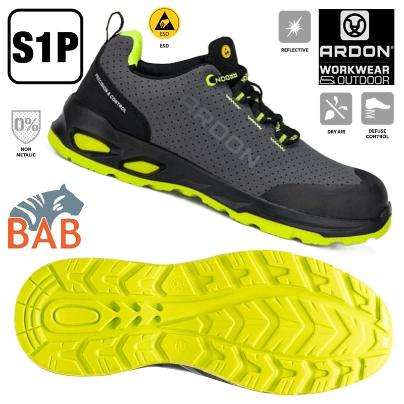 ARDON® G3496 Sicherheitsschuh BRIMIC AIR S1P ESD