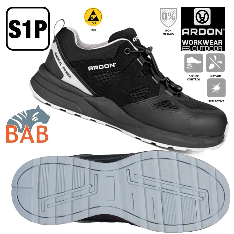 AR-G3501 Sicherheitsschuh REFIWAN SAN S1P ESD