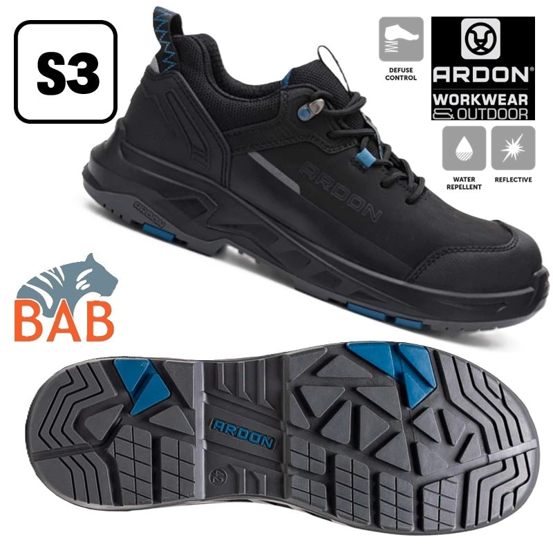 AR-G3525 ARDON®ULTRITE®S3S LOW - schwarz  Sicherheitshalbschuh