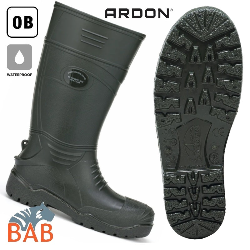 AR-G3554 Gummistiefel ARDON® GARDEN 410 OB - grün