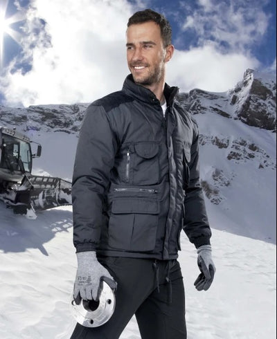 Ardon  H1039  Winterjacke Danny schwarz 2 in 1