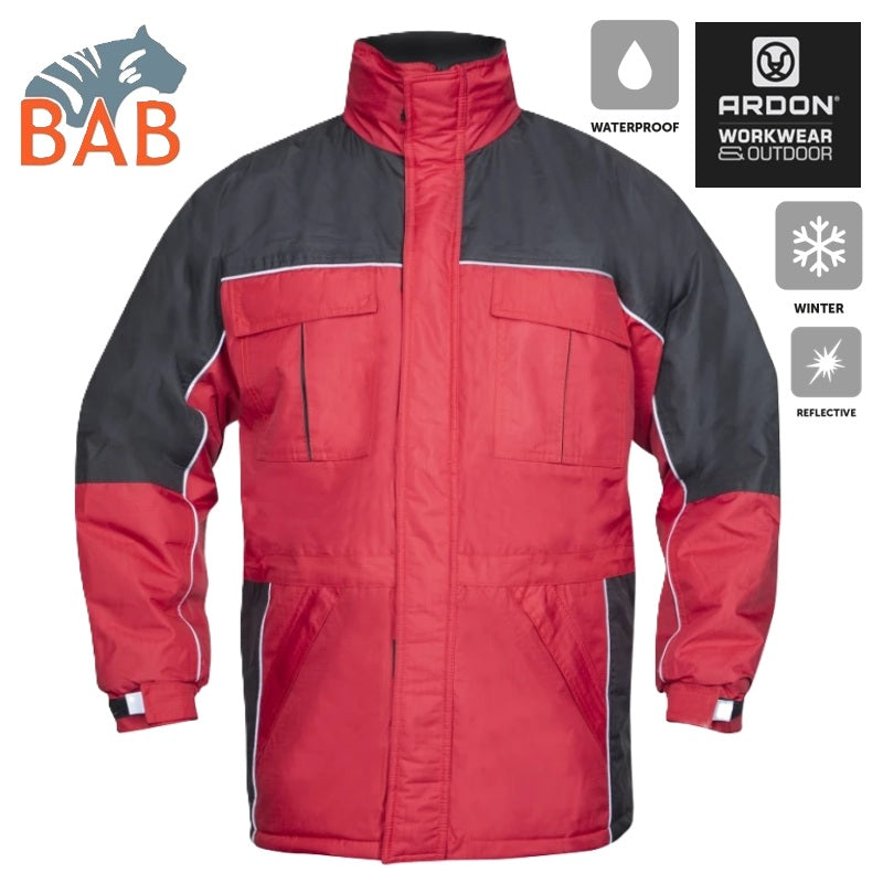 Ardon  H1058 Winterjacke ARDON®RIVER rot