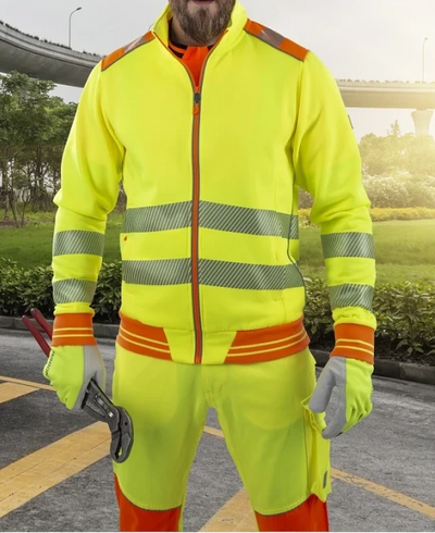 Ardon SOPO H5929 Warn-Sweatjacke ARDON®SIGNAL gelb  Gr.4XL