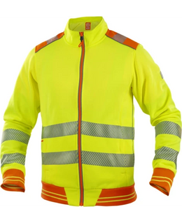Ardon SOPO H5929 Warn-Sweatjacke ARDON®SIGNAL gelb  Gr.4XL