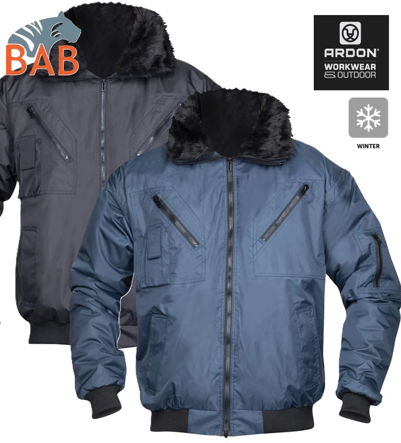 Ardon H8135/36 Herrenwinterjacke ARDON®HOWARD blau schwarz