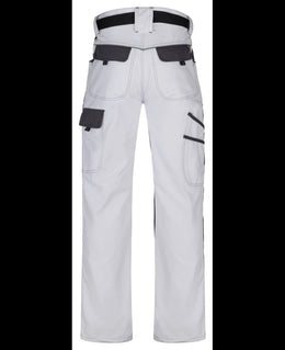 Ardon H8801 CoolTrend Arbeitsbundhose weiss-grau