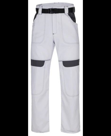 Ardon H8801 CoolTrend Arbeitsbundhose weiss-grau
