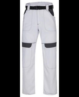 Ardon H8801 CoolTrend Arbeitsbundhose weiss-grau