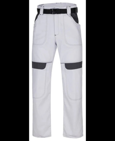 Ardon H8801 CoolTrend Arbeitsbundhose weiss-grau