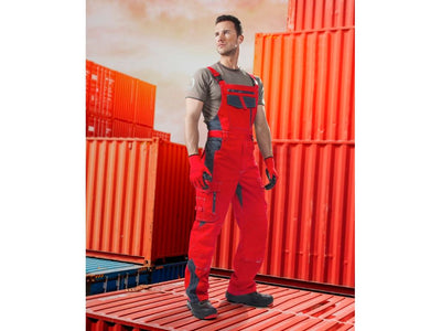 Ardon H9152 Vision Arbeitslatzhose Normalgröße, rot