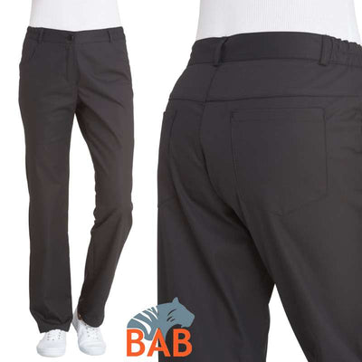 LE-08-1280 Damenhose schwarz in Stretch