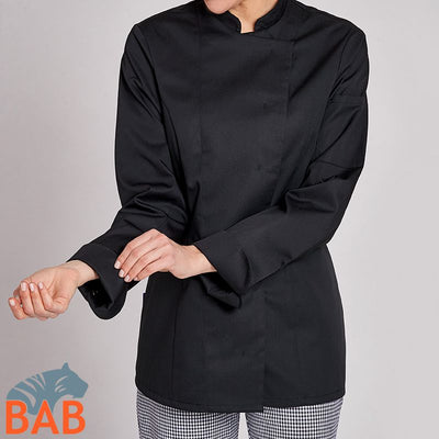 LE-08-1352 Damenkochjacke Langarm