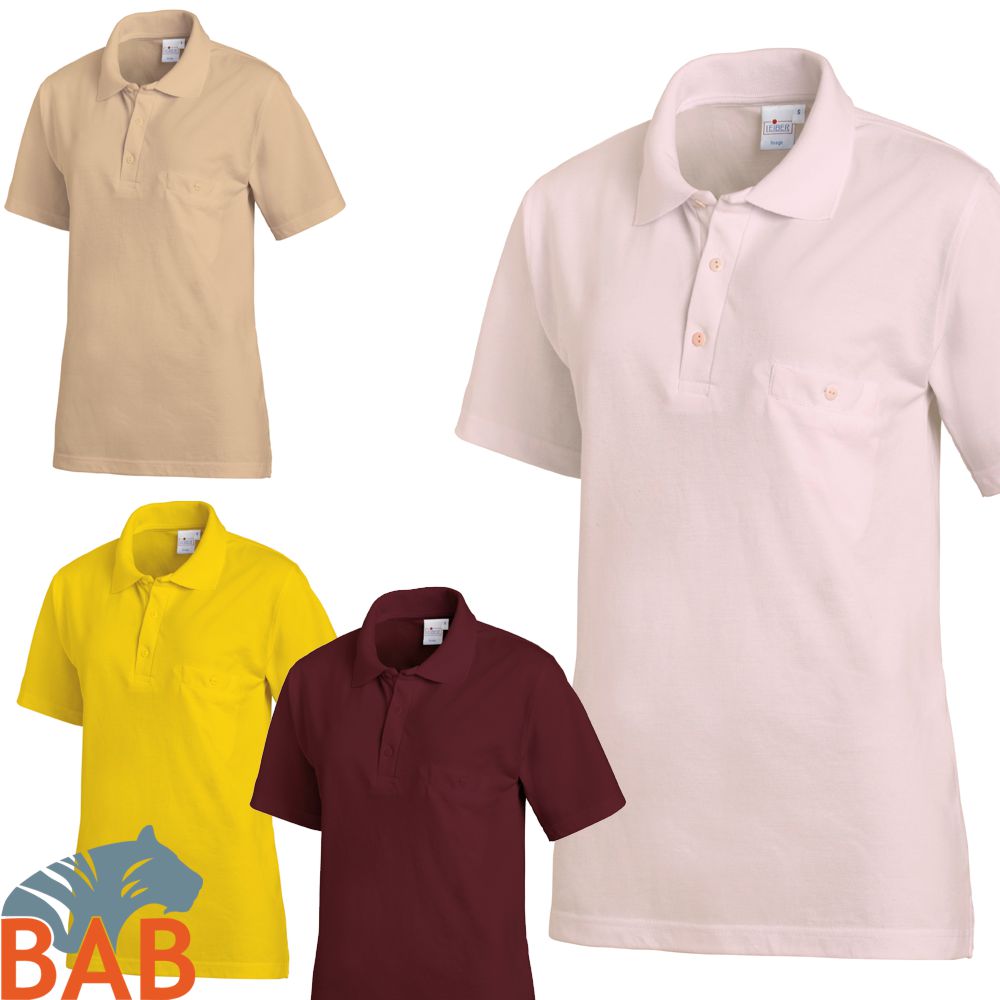 LE-08-241 Poloshirt halbarm, gelb, bordeaux, sand,rosa