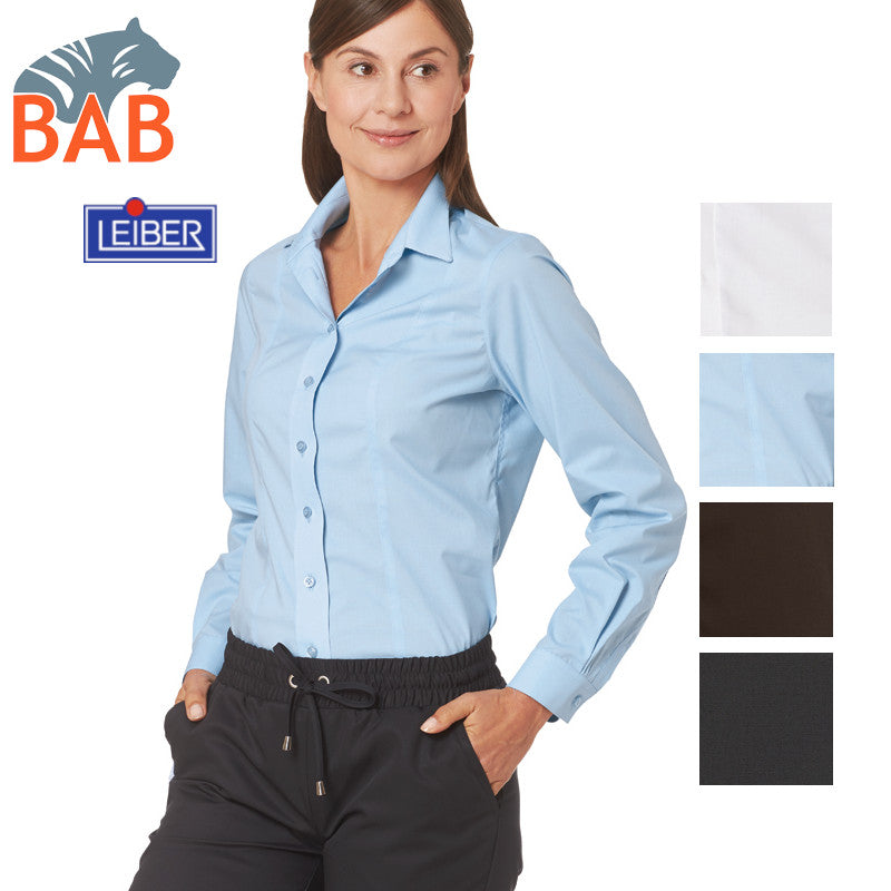 LE-08-2424 Stretch-Damenbluse 1/1 Arm