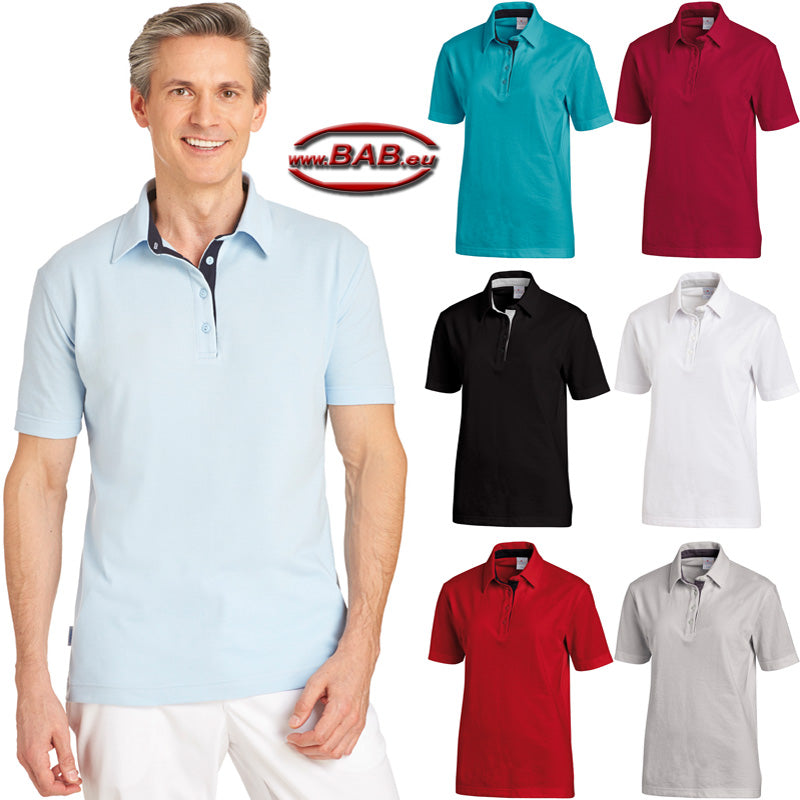 LE-08-2637 Polo-Shirt für Sie & Ihn 1/2 Arm aus Stretchgewebe